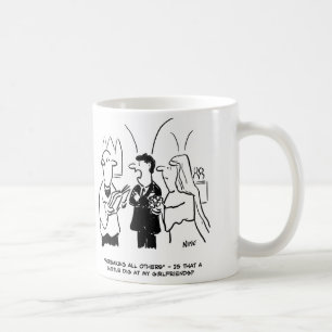 Mug Le marié pense que Vicar est en train de creuser s