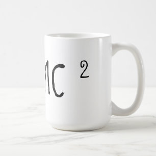 Mug L'E=mc2 d'Albert Einstein
