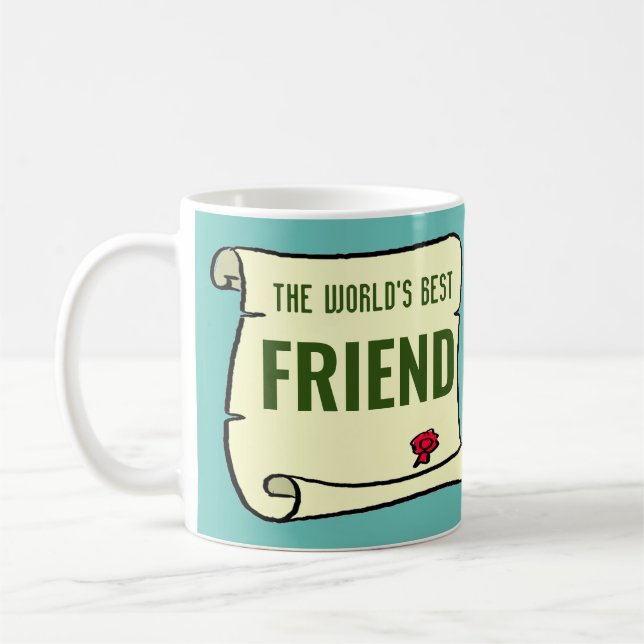 Mug Le meilleur ami du monde. (Gauche)