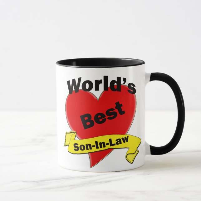Mug Le meilleur beau-fils du monde (Droite)