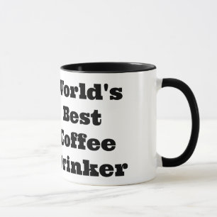 Mug Le meilleur buveur du café du monde