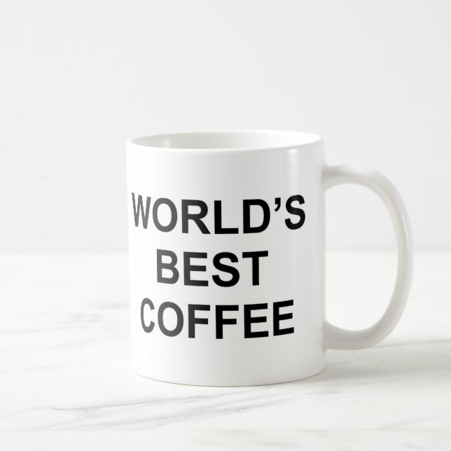 Mug Le meilleur café du monde (Droite)