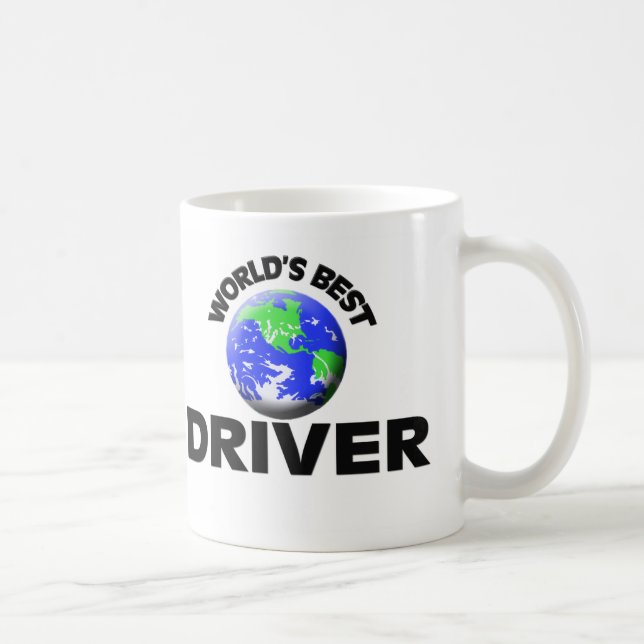 Mug Le meilleur conducteur du monde (Droite)