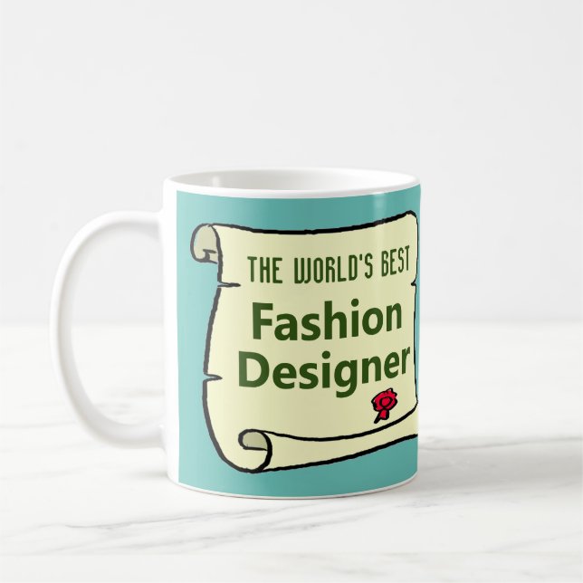 Mug Le meilleur créateur de mode du monde. (Gauche)