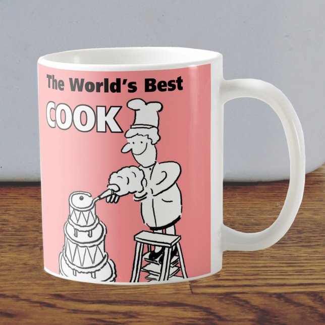 Mug Le Meilleur Cuisinier du Monde (Créateur téléchargé)