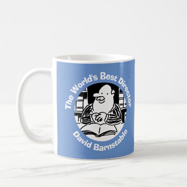 Mug Le meilleur directeur du monde à personnaliser (Gauche)