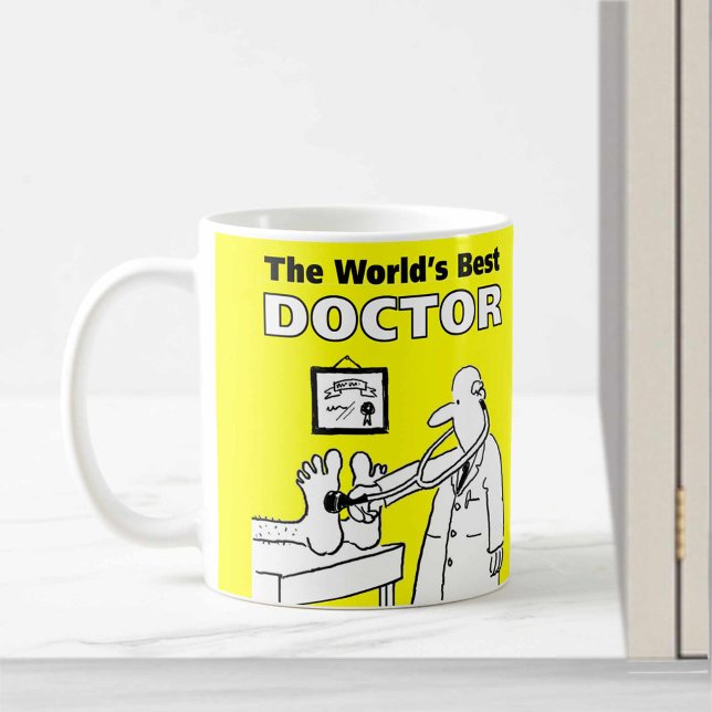 Mug Le Meilleur Docteur (Créateur téléchargé)