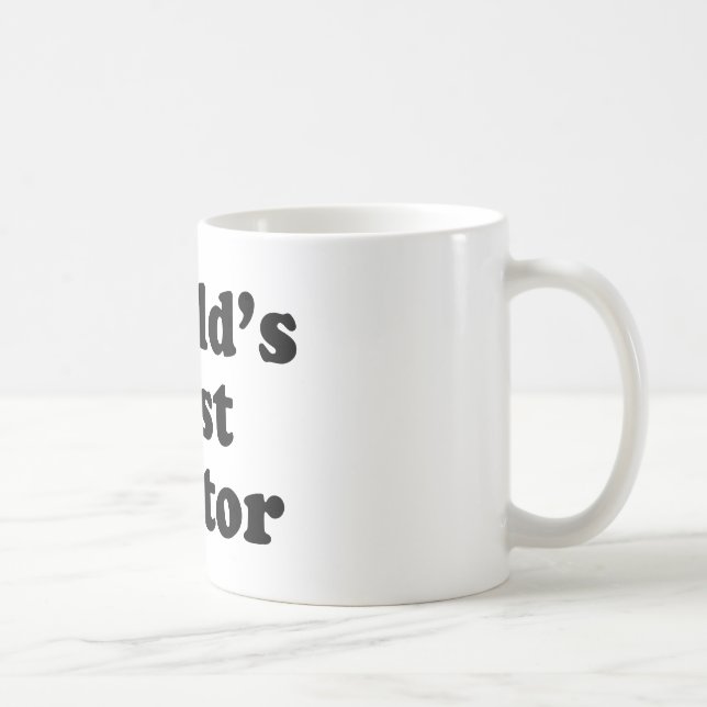 Mug Le meilleur docteur du monde (Droite)