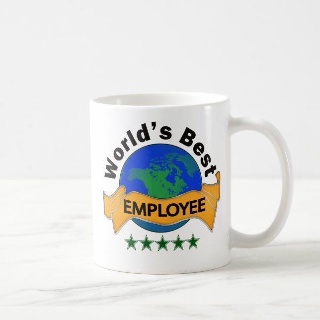 Mug Le meilleur employé du monde (Droite)