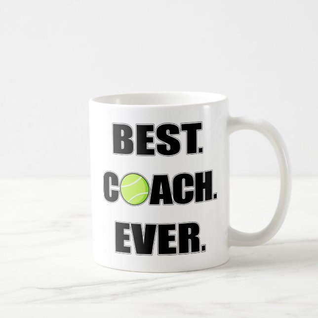 Mug Le meilleur entraîneur de tennis jamais (Droite)