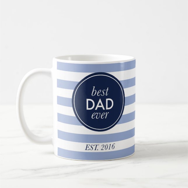 Mug le meilleur est de papa jamais. 2016 (Gauche)