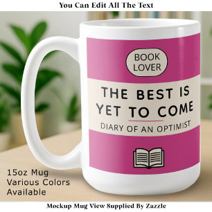 Mug Le Meilleur Est Encore À Venir Couverture De Livre