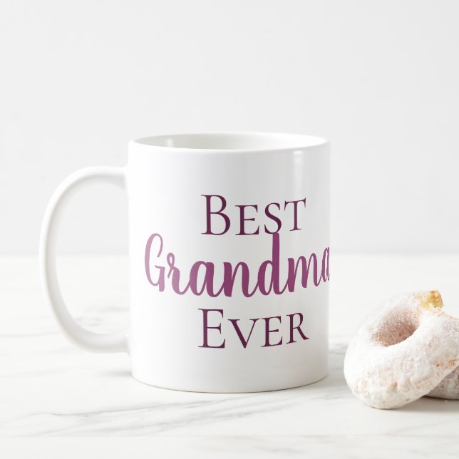 Mug Le meilleur grand-parent sur mesure jamais (Avec donut)
