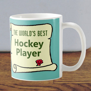 Mug Le meilleur joueur de hockey du monde.