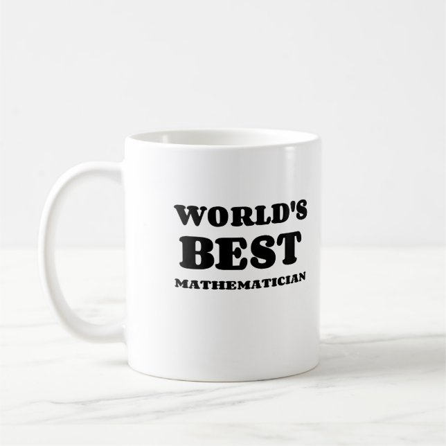 MUG LE MEILLEUR MATHÉMATIQUE DU MONDE (Gauche)