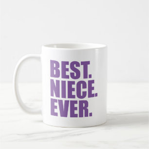 Mug Le meilleur. Nièce. Jamais. (violet)