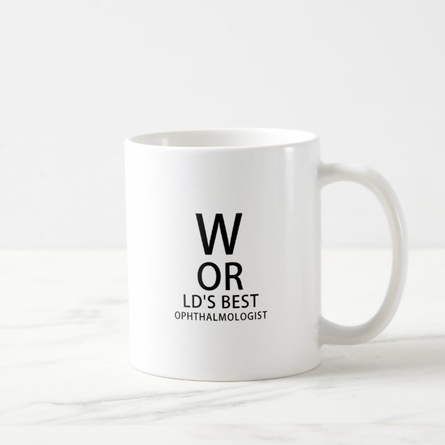 Mug Le meilleur ophtalmologue des mondes (Droite)