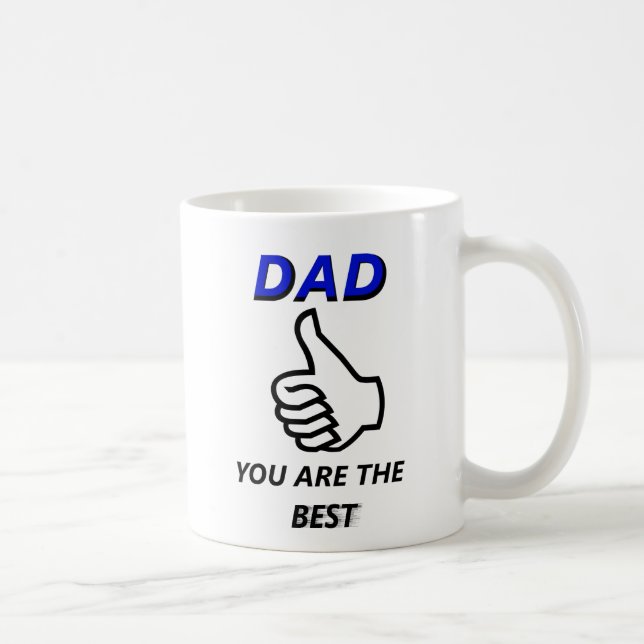 MUG LE MEILLEUR PAPA (Droite)