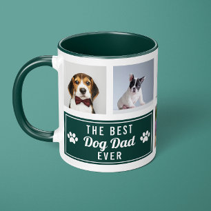 Mug Le meilleur papa de chien Collage de photos de com
