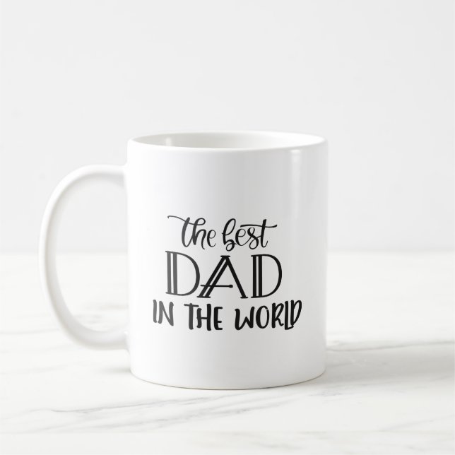 Mug Le meilleur papa du monde (Gauche)