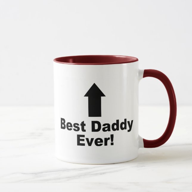 Mug Le meilleur papa jamais (Droite)