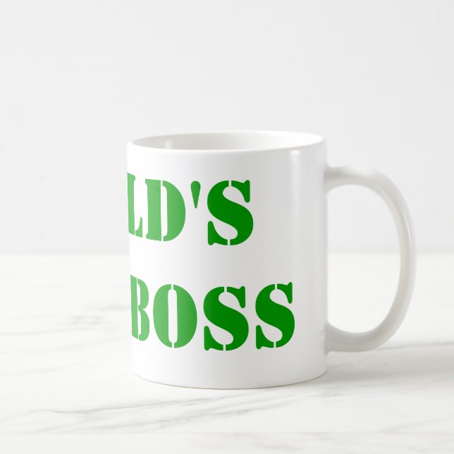 MUG LE MEILLEUR PATRON DU MONDE (Droite)