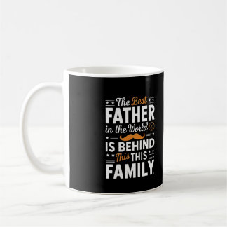Mug Le Meilleur Père du Monde Cadeau pour la Famille