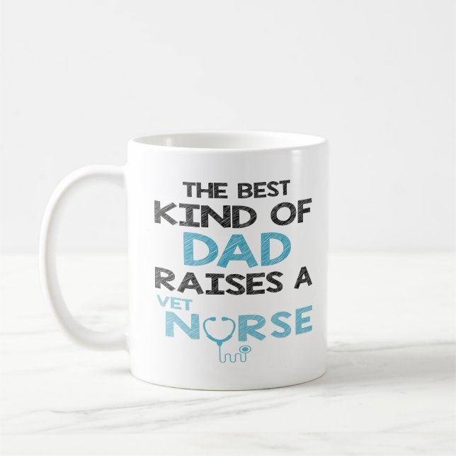 Mug Le Meilleur Père Soulève Une Infirmière Vétéraine (Gauche)