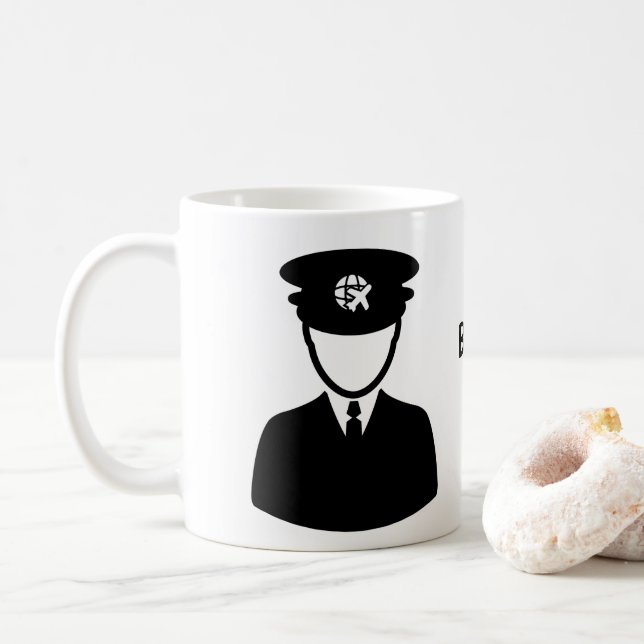 Mug Le meilleur pilote jamais (Avec donut)