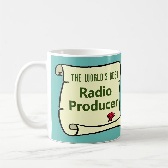 Mug Le meilleur producteur radio au monde. (Gauche)