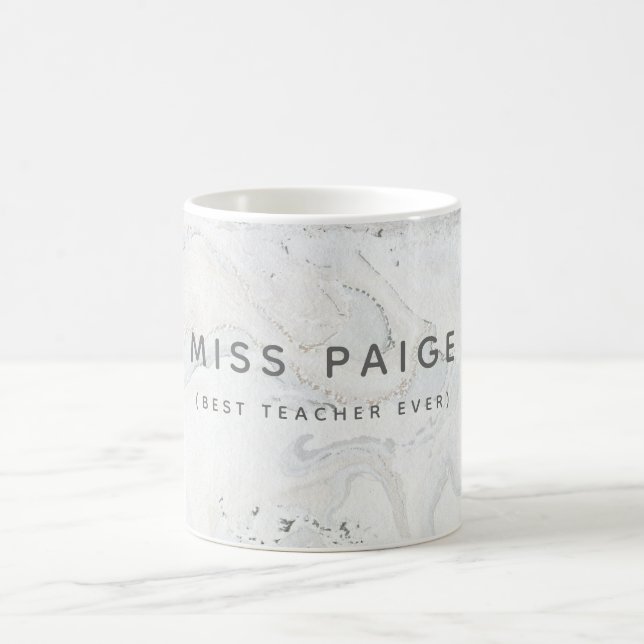 MUG (LE MEILLEUR PROFESSEUR JAMAIS) MARBRE (Centre)
