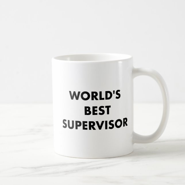 Mug Le meilleur surveillant des mondes (Droite)