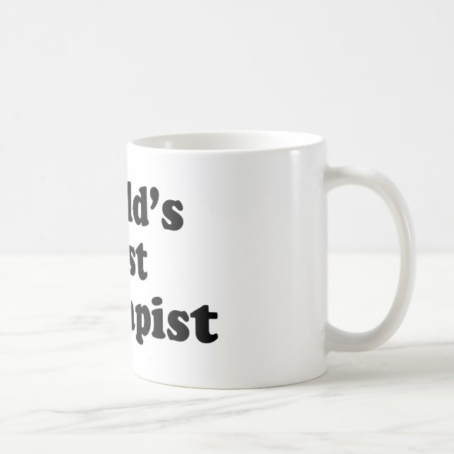 Mug Le meilleur thérapeute du monde (Droite)