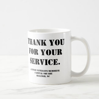 Mug Le mémorial du vétéran du Vietnam