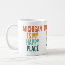 Le Michigan Est Mon Endroit Heureux