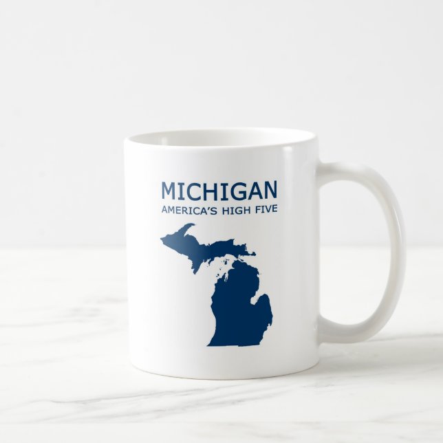 Mug Le Michigan. Hauts cinq de l'Amérique (Droite)