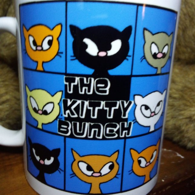 Mug Le mignon Amoureux des chats Kitty Bunch (Créateur téléchargé)