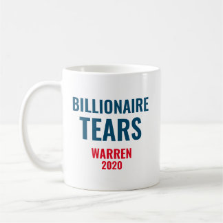 Mug Le milliardaire Larmes Elizabeth Warren 2020