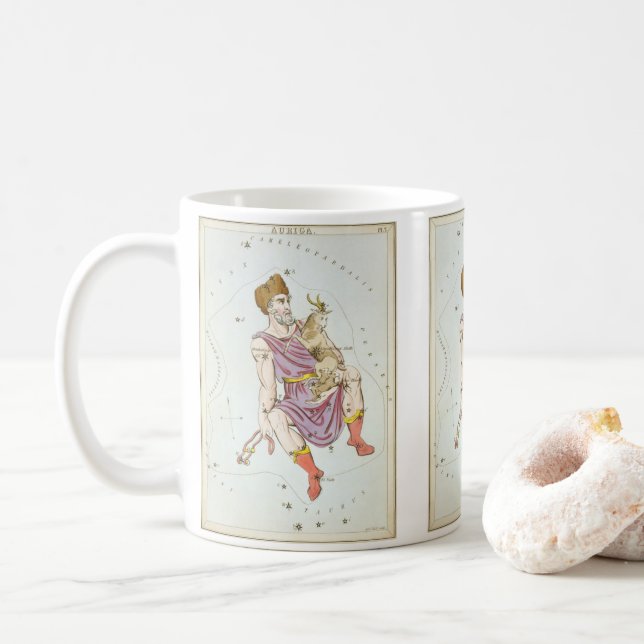 Mug Le miroir de l'Ukraine, la carte céleste de l'astr (Avec donut)