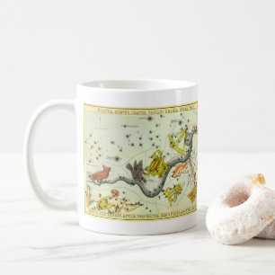 Mug Le miroir d'Urania, carte céleste astronomique vin