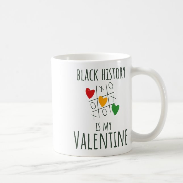 Mug Le Mois de l'histoire des Noirs est ma Saint Valen (Droite)