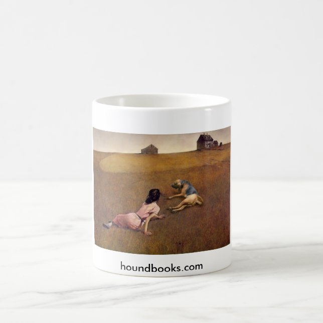 Mug Le monde de Christina avec Wimsey le limier (Centre)