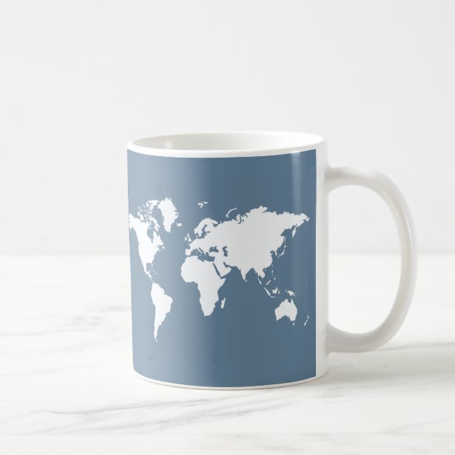 Mug Le monde élégant du gris français (Droite)