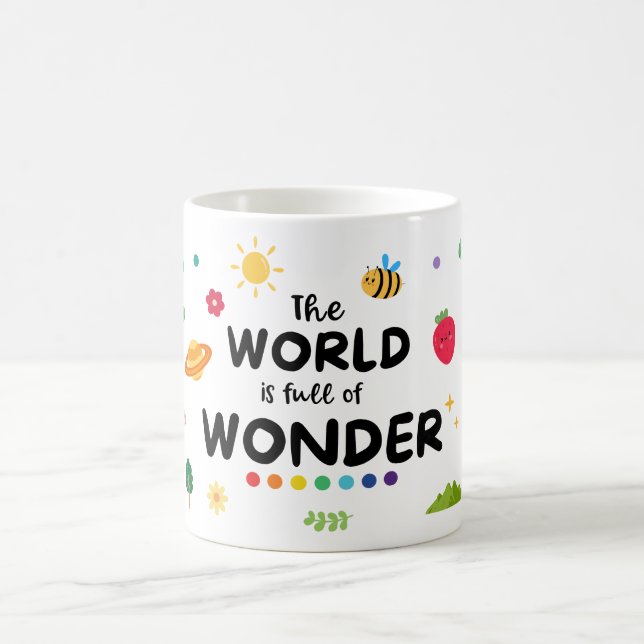 Mug Le Monde Est Plein De Merveilles (Centre)