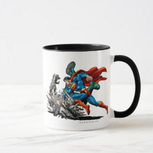 Mug Le monstre de Superman Fights