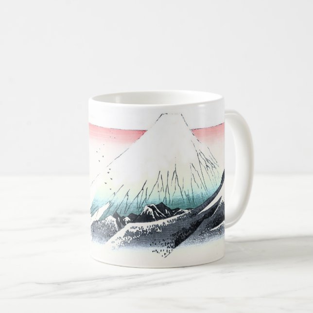 Mug Le mont Fuji Ukiyo-e par Hiroshige (Devant droit)