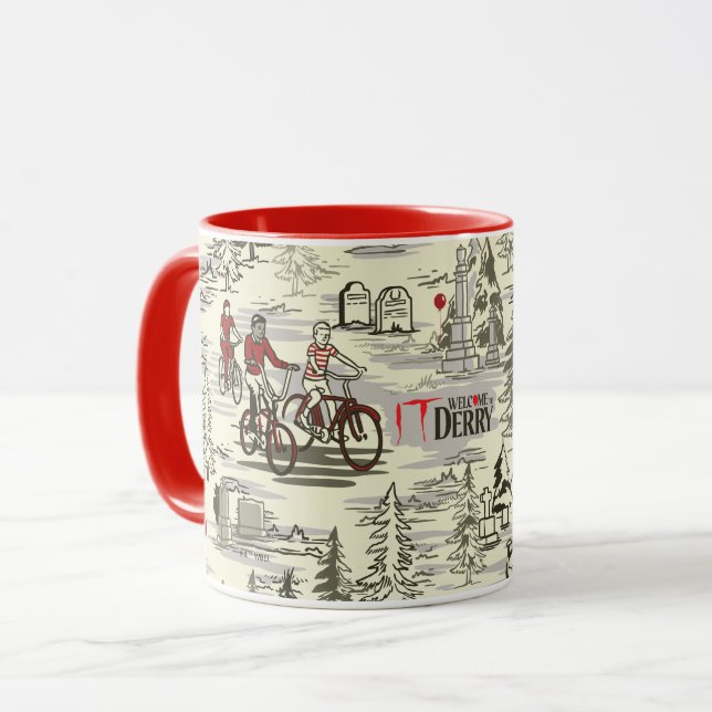 Mug Le Motif du cimetière du Losers Club (Devant gauche)