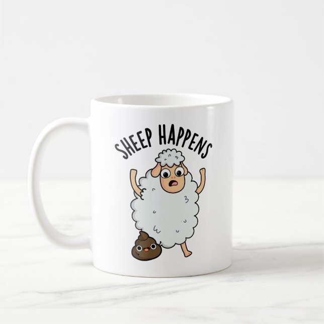 Mug Le mouton se passe un drôle de touron de plongée (Gauche)