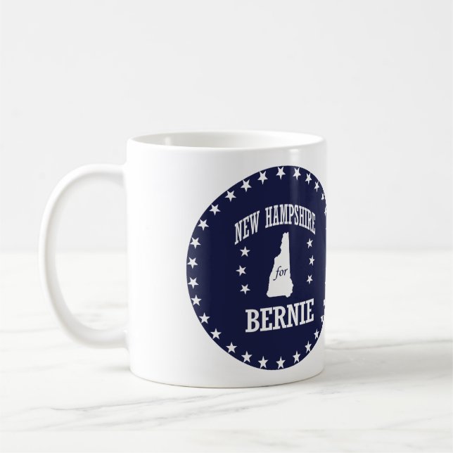 MUG LE NEW HAMPSHIRE POUR DES PONCEUSES DE BERNIE (Gauche)