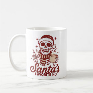 Mug Le Noël Snarky du squelette préféré du Père Noël 